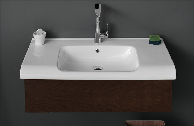 ETAJERLİ LAVABO, ANOVA 100 CM