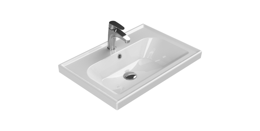 ETAJERLİ LAVABO, FRAME 60 CM